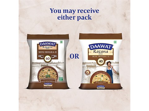 Daawat Rozana Mini Mogra-II 40 Rice, 10 kg