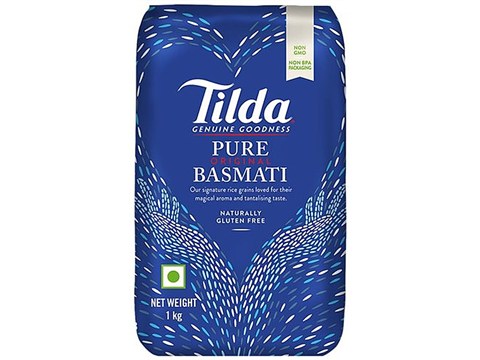 Tilda Pure Original Basmati Rice/Basmati Akki, 1 kg