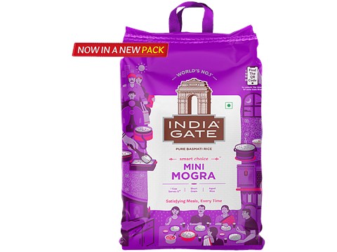 India Gate Basmati Rice/Basmati Akki - Mini Mogra, Broken, 5 kg