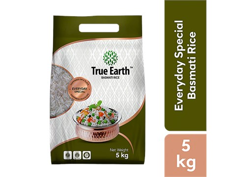 True Earth Everyday Special Premium Basmati Rice - With Long Grains, Delectable Aroma, 5 kg