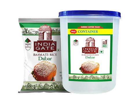 India Gate Dubar Basmati Rice, 2 kg
