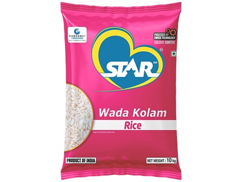 Star 555 Wada Kolam Rice, 10 kg