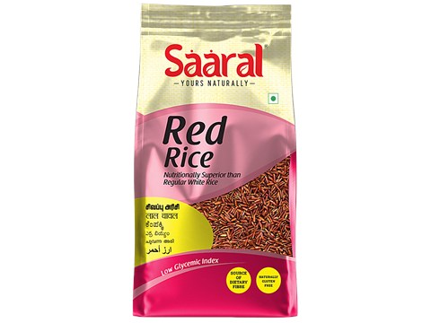 Saaral Native Rice & Millets - Red Rice, Rich In Fibre, Helps In Digestion, 500 g