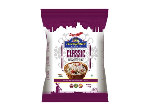 Aeroplane Classic Basmati Rice, 1 kg