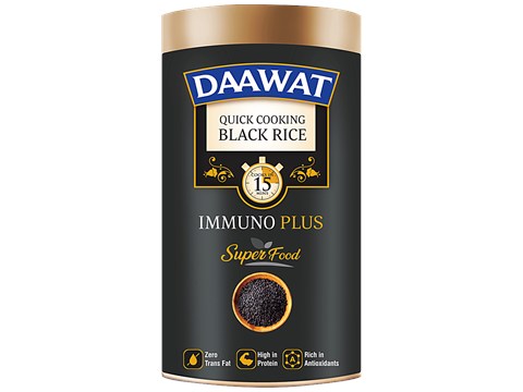 Daawat Quick Cooking Black Rice, 1 kg