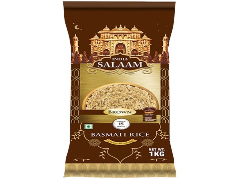 India Salaam Brown Basmati Rice, 1 kg