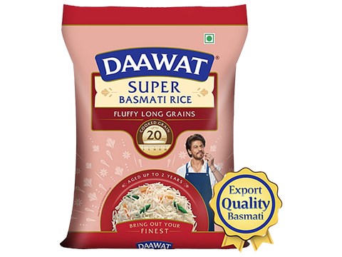 Daawat Super Basmati Rice, 5 kg