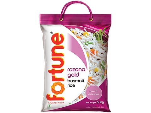 Fortune Basmati Rice/Basmati Akki - Rozana, 5 kg