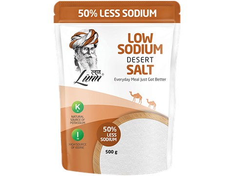 Lunn 50% Low Sodium Dessert Salt, 500 g
