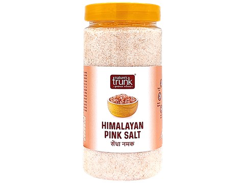 Nature's Trunk Natural Himalayan Pink Salt - With 84 Different Trace Elements, 500 g