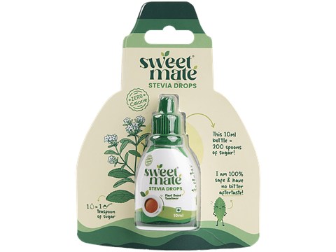 Sweetmate Plant Based Sweetener Stevia Drops, 10 ml