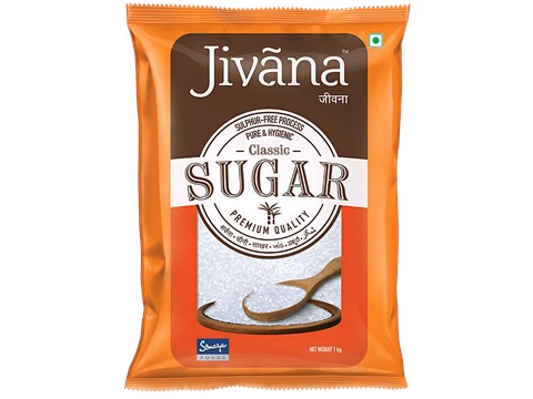Jivana Classic Sugar - Premium Quality, Sulphurless, Pure & Hygeinic, 1 kg