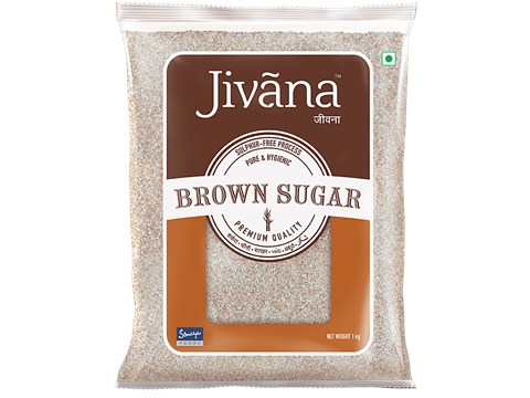 Jivana Brown Sugar, 1 kg