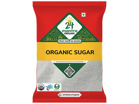 24 Mantra Organic Organic Sugar/Sakkare, 1 kg