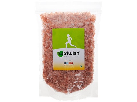 Nutriwish Himalayan Pink Salt/Uppu Granules, 1 kg