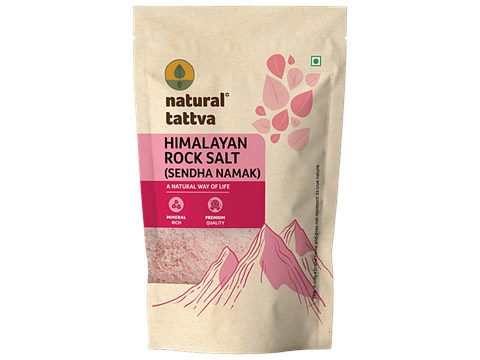 Natural Tattva  Rock Salt/Uppu - Natural, 500 g