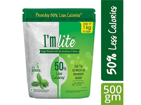 I'm lite 50% Less Calories Sugar/Sakkare, 500 g