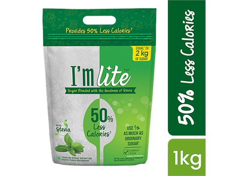I'm lite 50% Less Calories Sugar, 1 kg