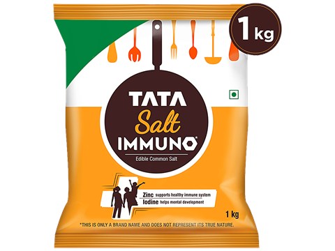 Tata Salt Immuno Edible Common Salt, 1 kg