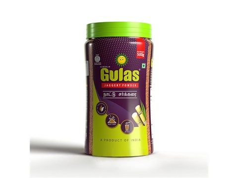 Sunraja Gulas Jaggery Powder, 500 g