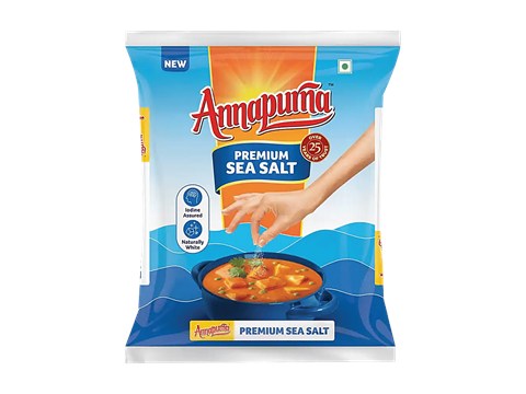 Annapurna Food Premium Sea Salt, 1 kg