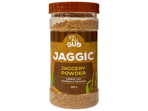 Jaggic Jaggery Powder, 500 g