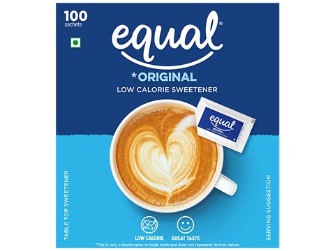 Equal Original Low-Calorie Sweetener - Sugar Free, Low Calories, Sugar Control, Diabetic Friendly, 75 g