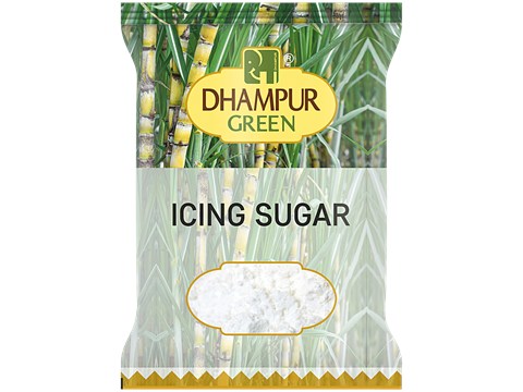 Dhampur Green Icing Sugar/Sakkare (Made From CaneSugar), 1 kg