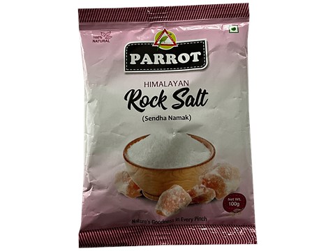 Parrot Sendha Namak Rock Salt - Natural, 100 g