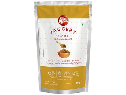 Double Horse Jaggery Powder, 400 g