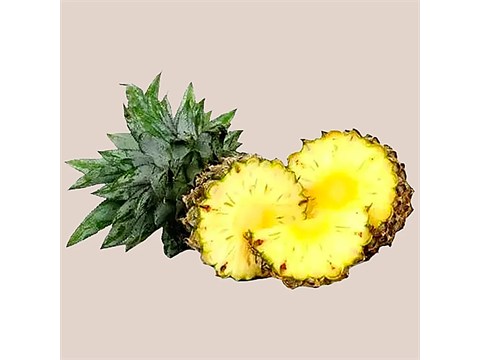 fresho! Pineapple - Cut, 1 kg