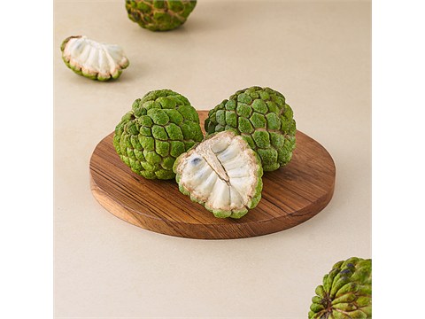 fresho! Custard Apple - Premium, 4 pcs