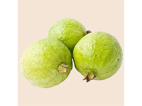 fresho! Allahabad Chittidar Safeda Guava, 500 g
