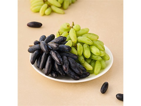 fresho! Grapes Combo - Green & Black, 500 g