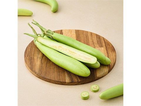 fresho! Green Brinjal, 250 g