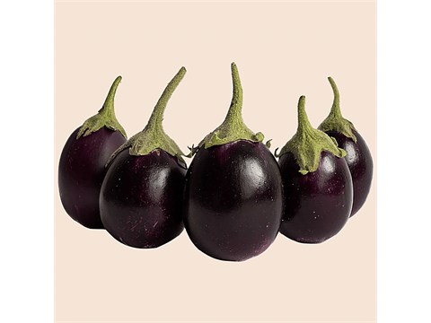 fresho! Brinjal - Small Purple, 250 g