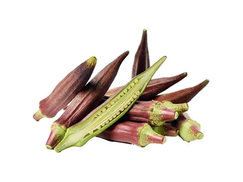 fresho! Ladies Fingers - Organically Grown, Red, 500 g