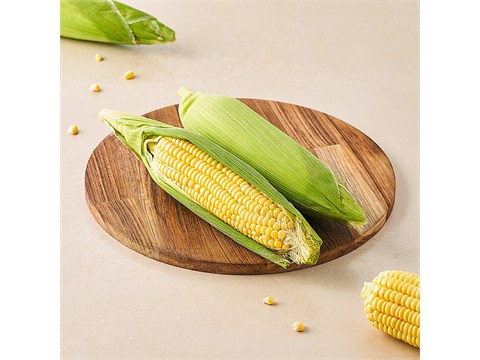 fresho! Sweet Corn - Organically Grown, 2 pcs