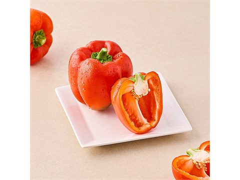 fresho! Capsicum - Red, Organically Grown, 1 pc