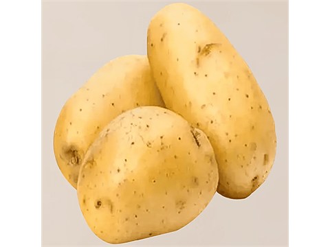 fresho! Chandramukhi Potato - Organically Grown, 1 kg