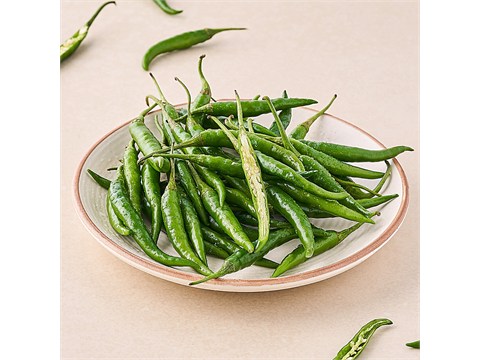 fresho! Chilli - Green, Organically Grown, 1 kg