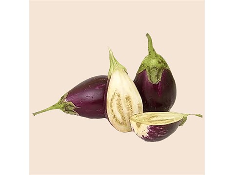 fresho! Brinjal - Varikatri, Organically Grown, 1 kg