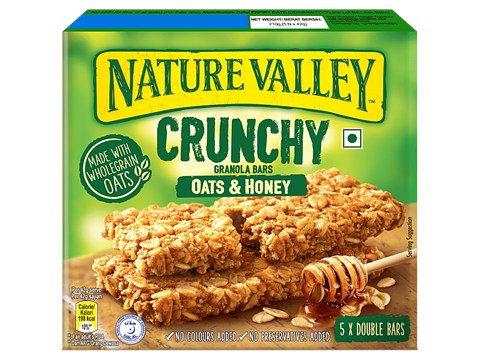 Nature Valley Crunchy Oats & Honey Granola Bars, 210 g