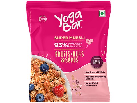 Yoga Bar Fruits, Nuts & Seeds Super Muesli, 40 g