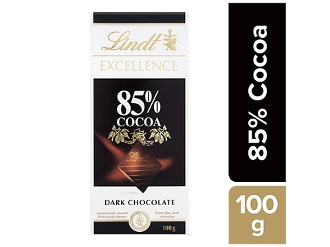 Lindt 85% Cacao Premium Chocolate, 100 g