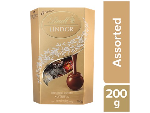 Lindt Chocolate - Lindor Assorted, 200 g