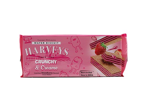 Harveys  Strawberry Wafers, 150 g