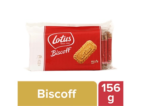 Lotus Biscoff Caramelised Biscuit, 156 g