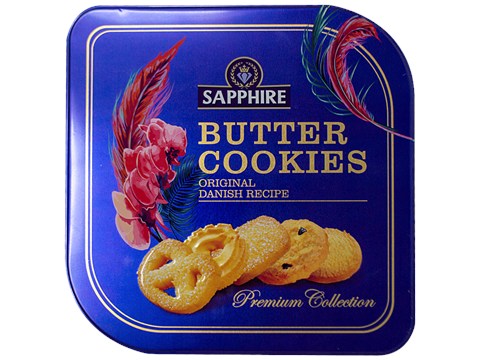 Sapphire  Butter Cookies Premium Collection - Original Danish Recipe, 500 g