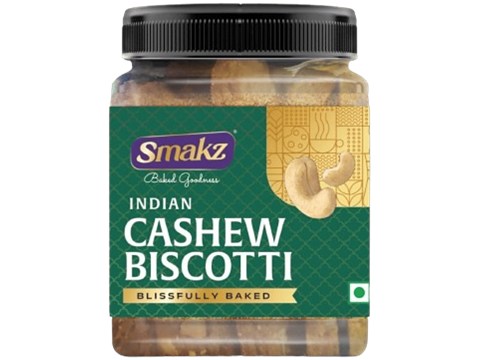 Smakz Indian Cashew Biscotti, 150 g